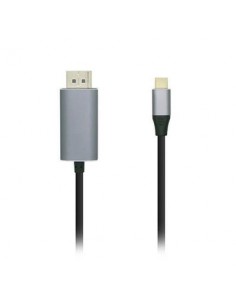 AISENS Cable conversor USB-C a Displayport 4K@60HZ, USB-C/M-DP/M, Negro, 1.8m