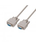 AISENS A112-0066 cable de serie Beige 1,8 m DB9