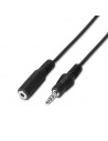 AISENS A128-0145 cable de audio 1,5 m 3,5mm Negro