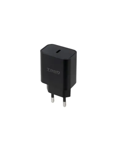 TooQ Cargador de Pared USB-C PD20W, Negro