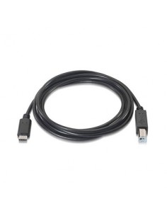 AISENS A107-0054 cable USB 2 m USB 2.0 USB C USB B Negro
