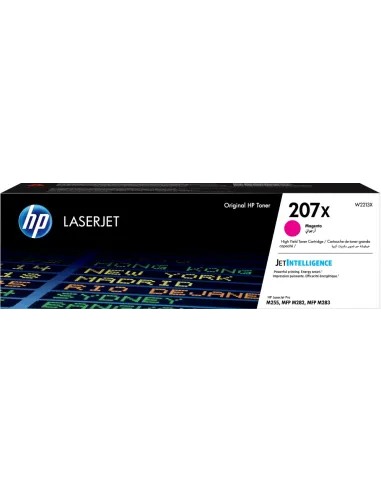 HP Cartucho de tóner Original HP 207X LaserJet magenta de alta capacidad