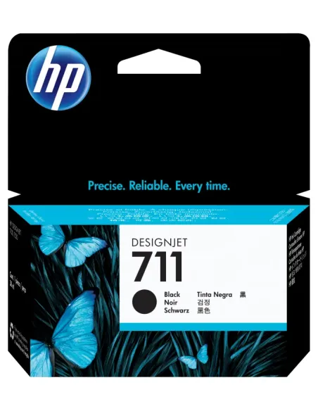 HP Cartucho de tinta DesignJet HP 711 negro de 38 ml