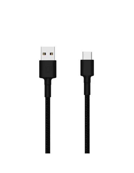 Cable USB 2.0 Xiaomi SJV4109GL USB Macho - USB Tipo-C Macho/ 1m/ Negro