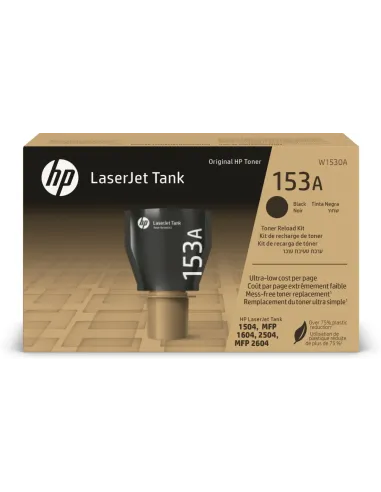 HP Kit de recarga de tóner Original HP 153A LaserJet Tank negro