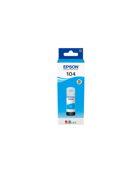 Epson 104 EcoTank Cyan ink bottle