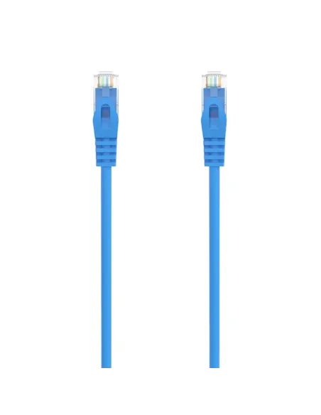 AISENS Cable de Red Latiguillo RJ45 LSZH Cat.6A 500 Mhz UTP AWG24, Azul, 3.0M