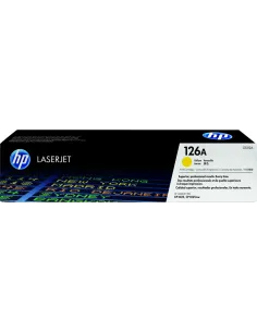 HP Cartucho de tóner original LaserJet HP 126A amarillo