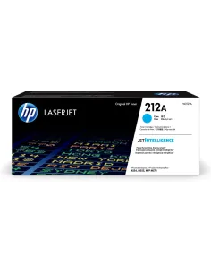 HP Cartucho de tóner Original HP LaserJet 212A cian