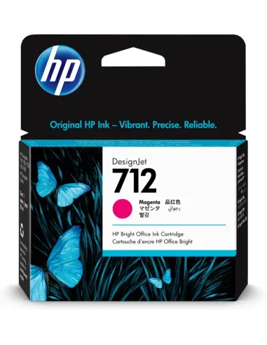 HP Cartucho de Tinta HP DesignJet 712 magenta de 29 ml