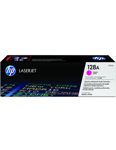 HP Cartucho de tóner original LaserJet HP 128A magenta