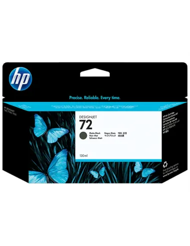 HP Cartucho de tinta DesignJet HP 72 negro mate de 130 ml