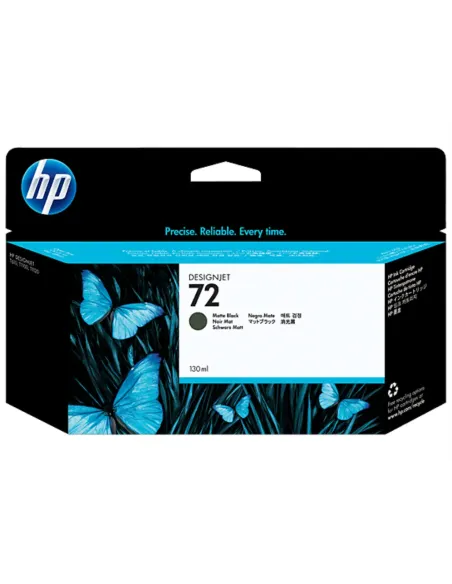 HP Cartucho de tinta DesignJet HP 72 negro mate de 130 ml