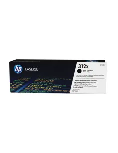 HP Cartucho de tóner de alta capacidad HP 312X negro para LaserJet