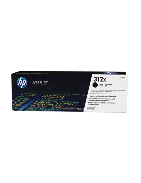 HP Cartucho de tóner de alta capacidad HP 312X negro para LaserJet