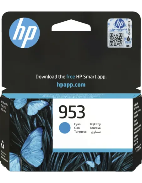 HP Cartucho de tinta Original HP 953 cian