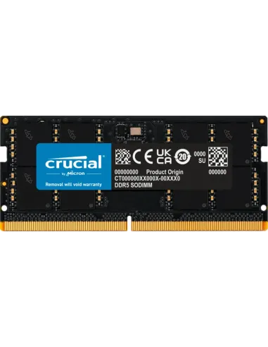 MODULO MEMORIA RAM S/O DDR5 32GB 4800MHz CRUCIAL