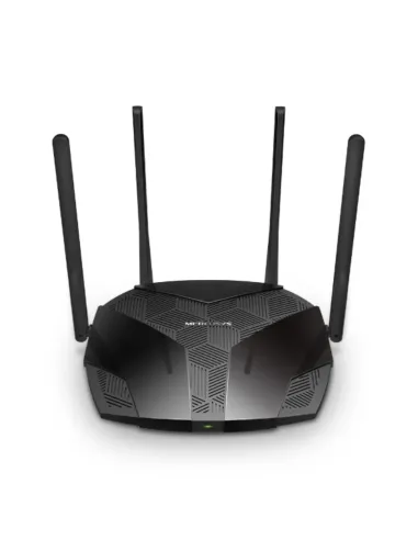 Mercusys MR80X router inalámbrico Gigabit Ethernet Doble banda (2,4 GHz / 5 GHz) Negro