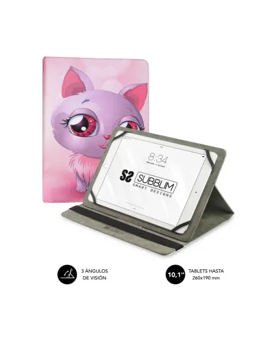 SUBBLIM Funda Tablet Universal TRENDY CASE CAT 10.1"