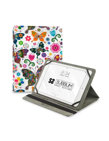 Compra tu funda para tablet en Doezos. Compra SUBBLIM Funda Tablet Universal TRENDY CASE MARIPOSAS 11"