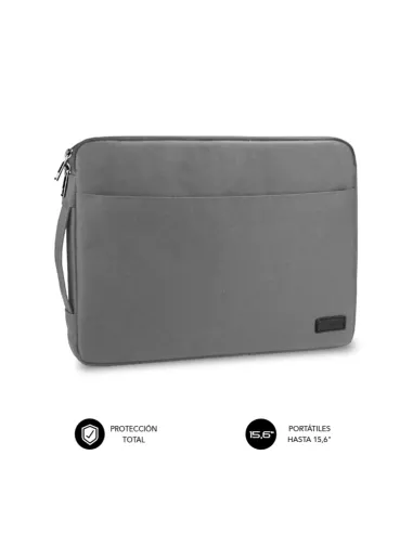 SUBBLIM Funda Ordenador Urban Laptop Sleeve 15,6" Grey