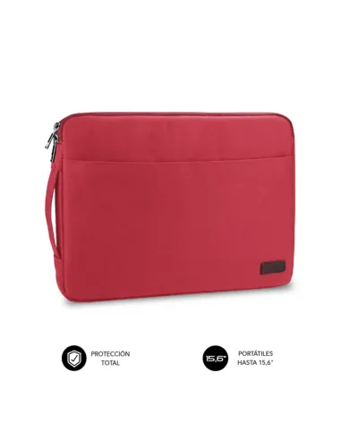 SUBBLIM URBAN LAPTOP SLEEVE 15,6" RED