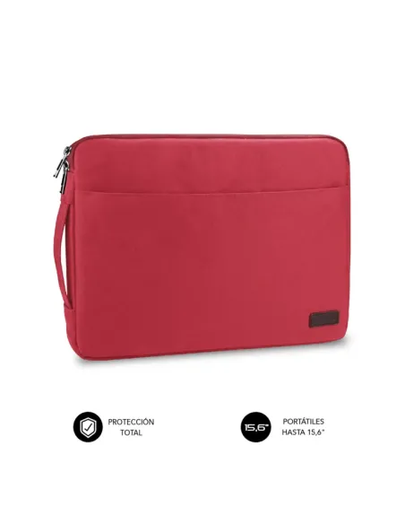 SUBBLIM URBAN LAPTOP SLEEVE 15,6" RED