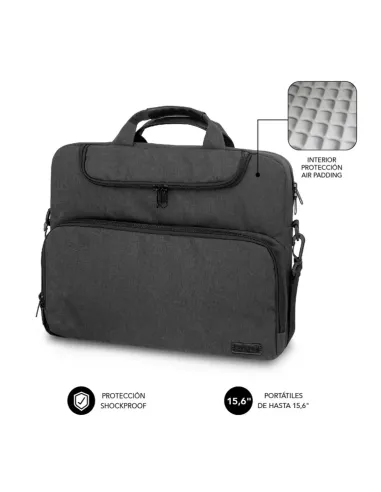 AIR PADDING LAPTOP BAG 15,6" DARK GREY