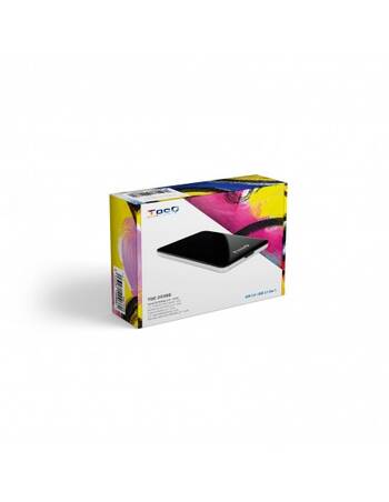 TooQ TQE-2538B caja para disco duro externo Caja de disco duro (HDD) Negro, Gris 2.5"