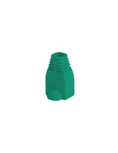 FUNDA PROTECTOR LANBERG CONECTOR RJ45 (PACK 100 UDS) VERDE