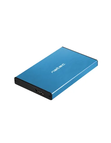 CAJA EXTERNA NATEC RHINO GO DISCO DURO 2,5" USB 3.0 SATA AZUL