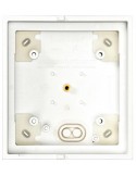 MOBOTIX SINGLE ON-WALL-HOUSING, WHITE  (P/N:MX-OPT-BOX-1-EXT-ON-PW)