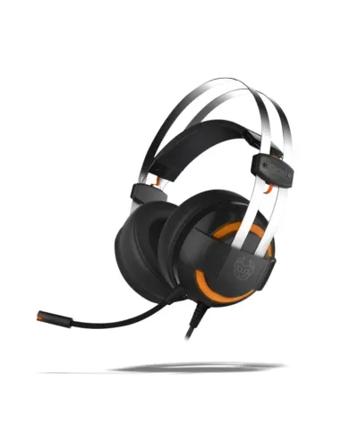 Krom Kode Auriculares Diadema Negro