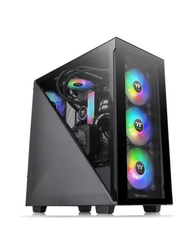 TORRE ATX THERMALTAKE DIVIDER 300TG ARGB NEGRO