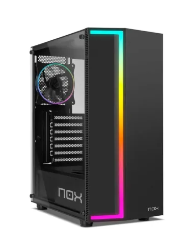 NOX CAJA ATX INFINITY GAMMA. SEMITORRE. ARGB RAINBOW. LATERAL CRISTAL TEMPLADO