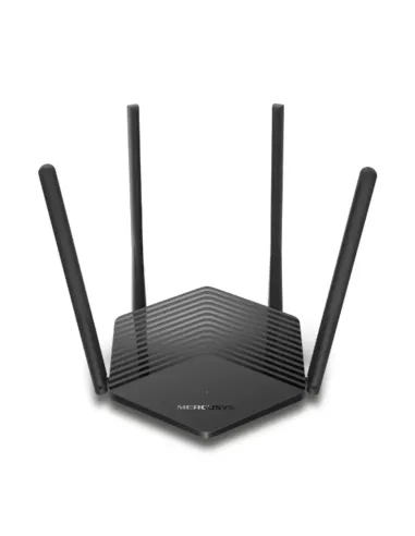 Mercusys MR60X router inalámbrico Gigabit Ethernet Doble banda (2,4 GHz / 5 GHz) Negro