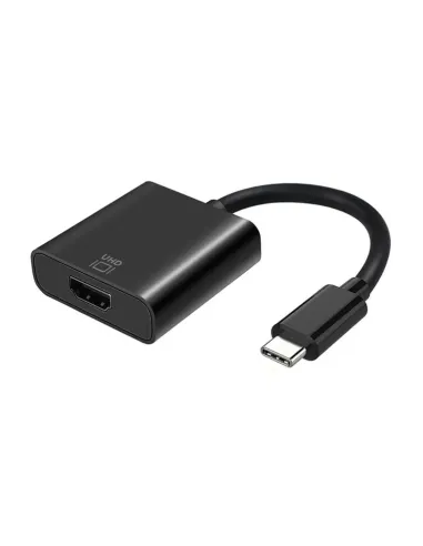 AISENS Conversor USB-C a HDMI 4k@60Hz, USB-C/M-HDMI/H, Negro, 15cm