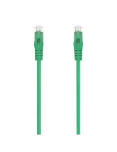 AISENS Cable de Red Latiguillo RJ45 LSZH Cat.6A 500 Mhz UTP AWG24, Verde, 3.0M