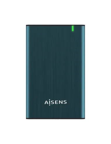 AISENS Caja Externa 2.5" ASE-2525PB 9.5 mm SATA A USB 3.0/USB 3.1 Gen1, Azul Pacifico