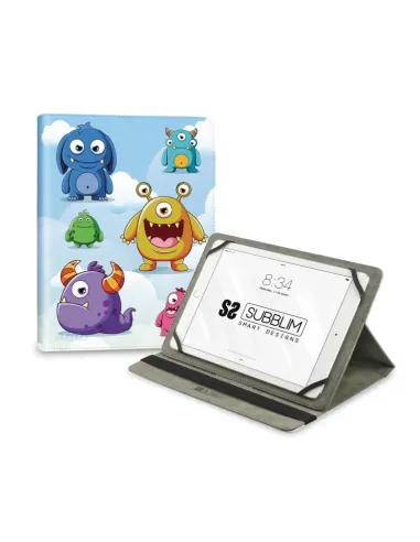 FUNDA TABLET UNIVERSAL TRENDY CASE MONSTERS 11"