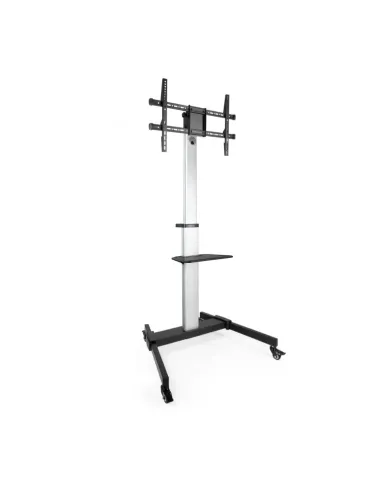 TooQ Hera Soporte de Suelo de Aluminio con Ruedas para Pantalla 37"-86"