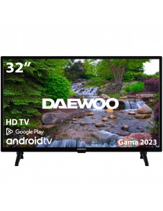 Tv daewoo 32pulgadas led hd - 32dm53ha1 - android smart tv - wifi - hdr10 - hdmi - usb - bluetooth - tdt2 - satelite