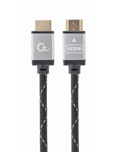 CABLE TRENZADO HDMI 2.0 4K 60HZ GEMBIRD SELECT PLUS CON ETHERNET 7.5M NEGRO