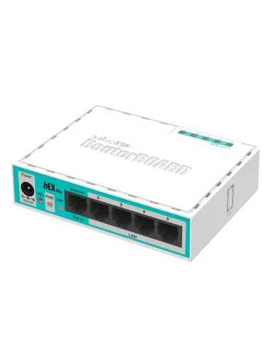 HUB SWITCH 5PTOS MIKROTIK HEX LITE