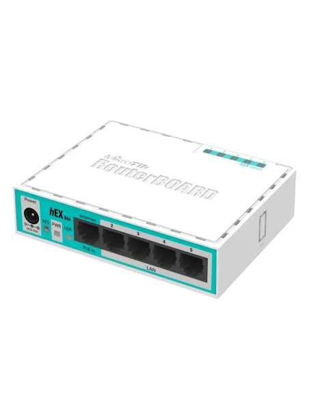 HUB SWITCH 5PTOS MIKROTIK HEX LITE