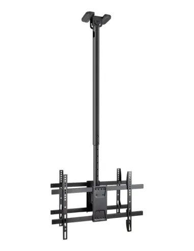 TooQ Soporte de Techo para 2 Pantallas 43"-86", Negro