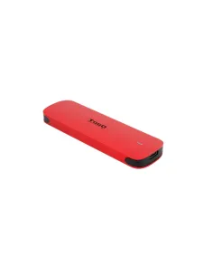 TooQ Caja externa para SSD M.2 NVMe, Rojo