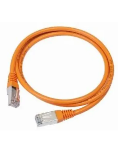 Cable CAT5E UTP moldeado 0,25m Naranja