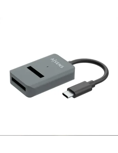 AISENS USB-C Dock M.2 (NGFF) ASUC-M2D012-GR SATA/NVMe A USB3.1 Gen2, Gris