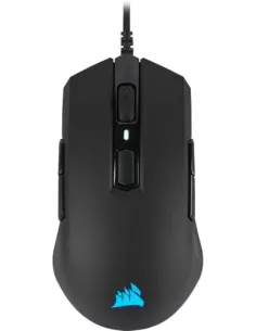 RATON CORSAIR M55 LIGERO, CON CABLE, NEGRO CH-930F000-WW